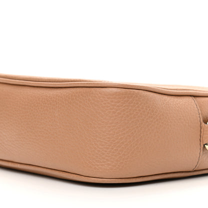 Gucci Pebbled Calfskin Small Soho Disco Bag Camelia 10 of 10