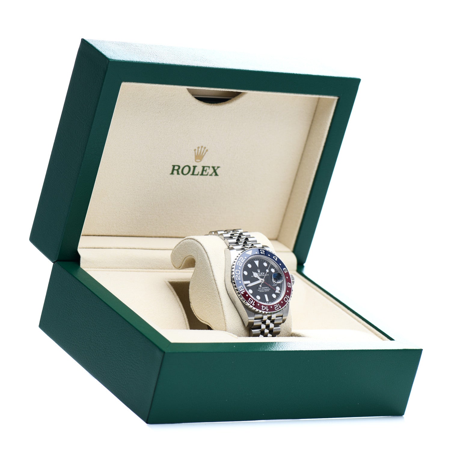 Rolex Stainless Steel 40mm Oyster Perpetual Date GMT Master Ⅱ Pepsi Watch 126710BLRO 5 of 5