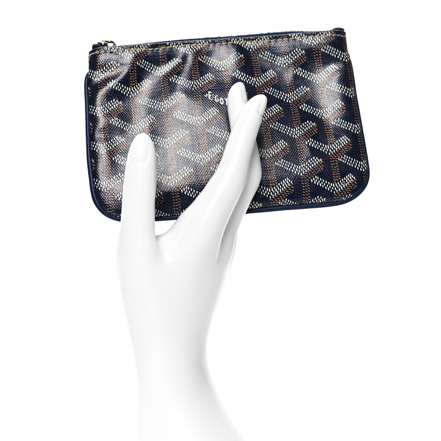 Goyardine Mini Senat Pochette Navy