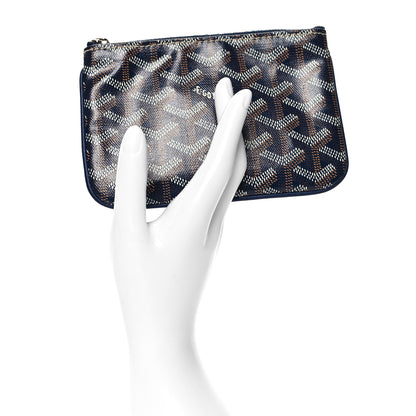 Goyard Goyardine Mini Senat Pochette Navy 2 of 8