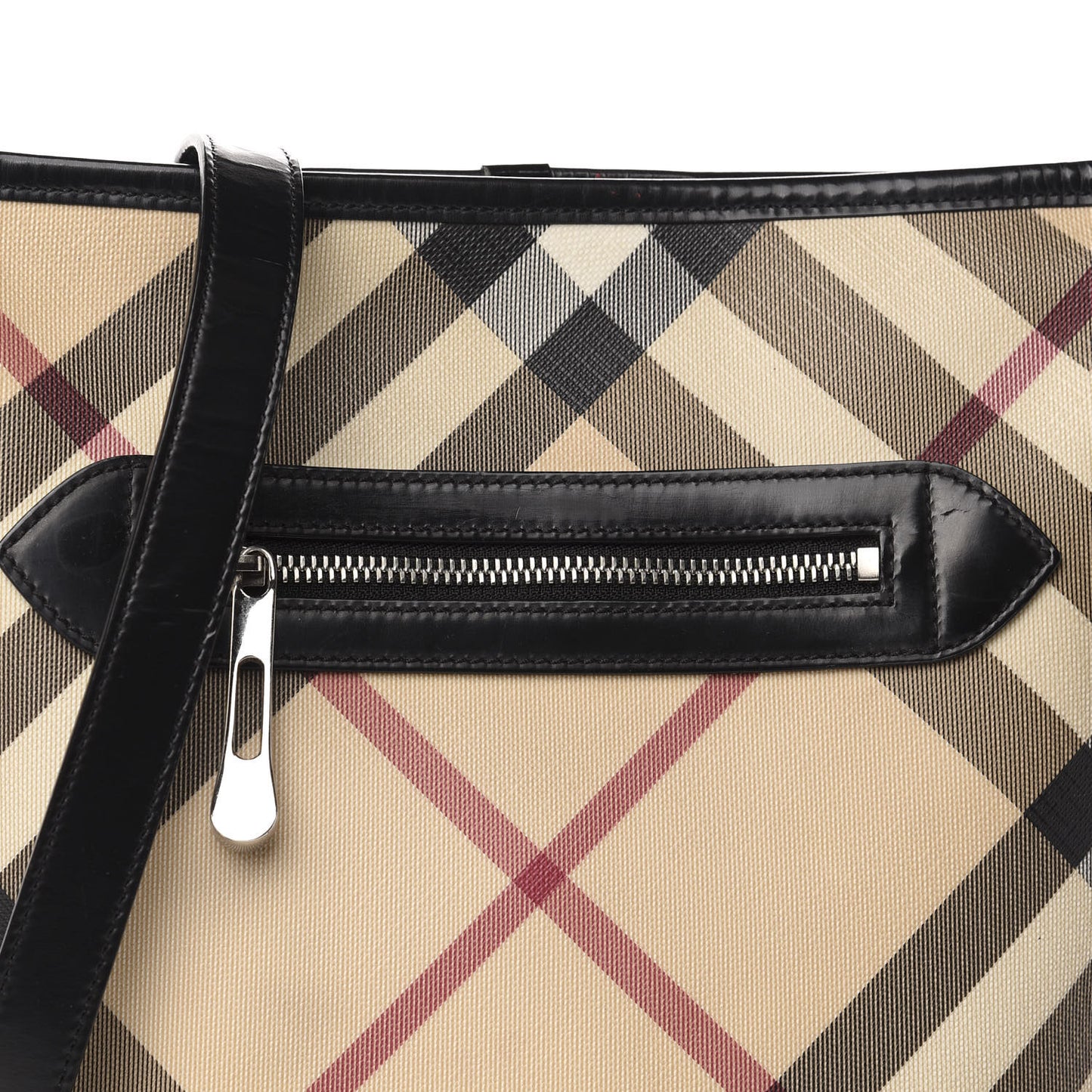 Supernova Check Small Dryden Crossbody Bag Black