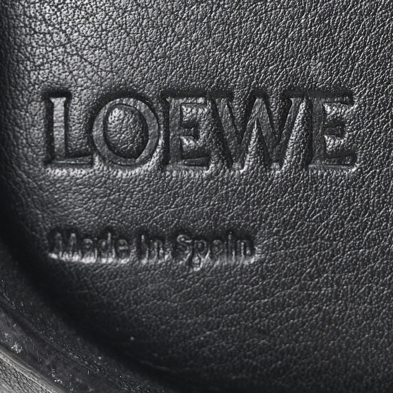 Loewe Calfskin Mini Elephant Crossbody Bag Black 6 of 9