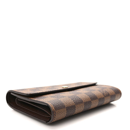 Louis Vuitton Damier Ebene Porte Tresor Etui Papier Wallet 4 of 6