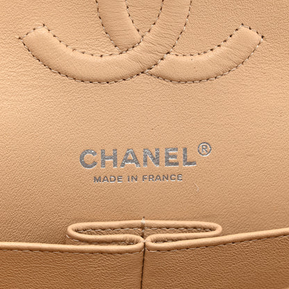 Chanel Caviar Quilted Medium Double Flap Beige 6 of 10