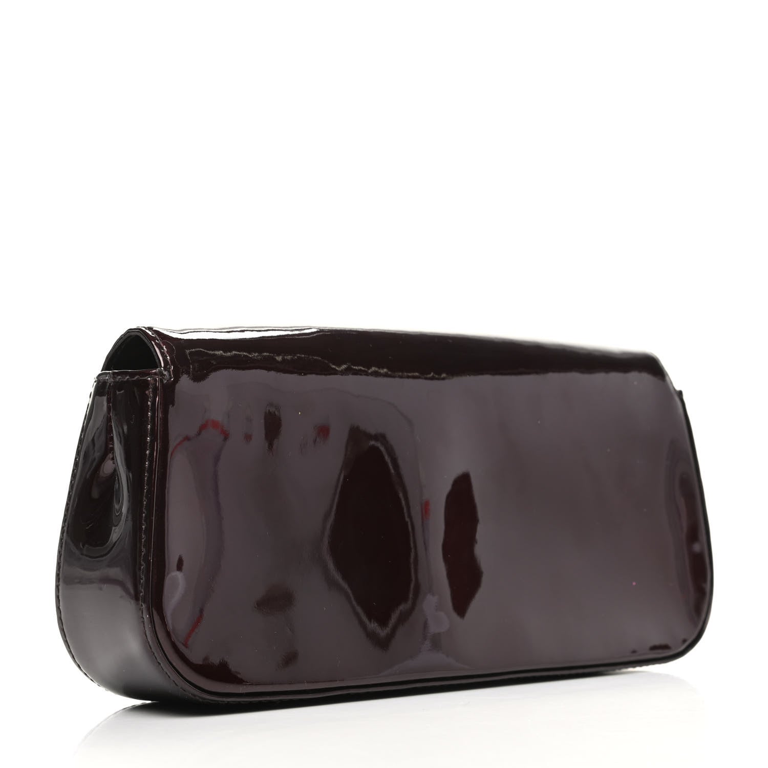 Louis Vuitton Patent Sobe Clutch Amarante 3 of 6