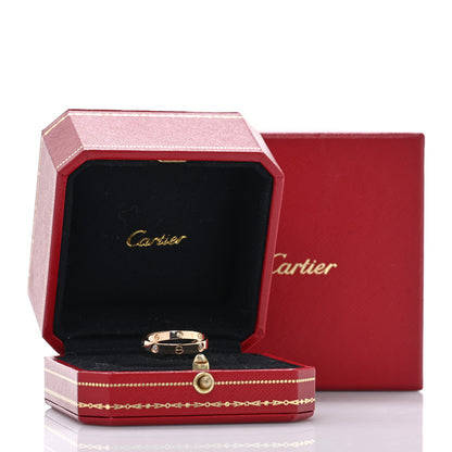 Cartier 18K Pink Gold 6 Diamond LOVE Ring 51/5.75 5 of 5