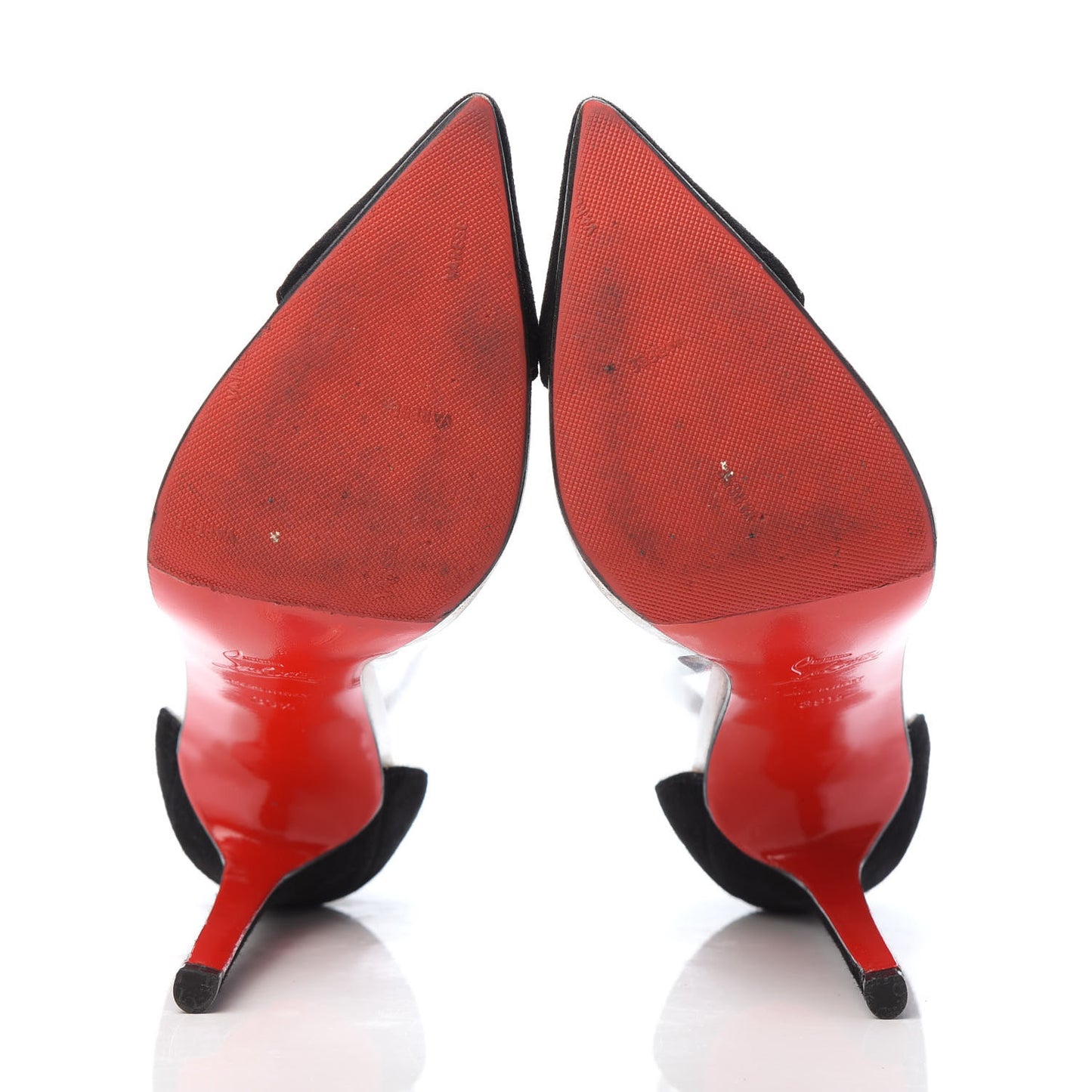 Veau Velours PVC Un Bout 120 Pumps 39.5 Black