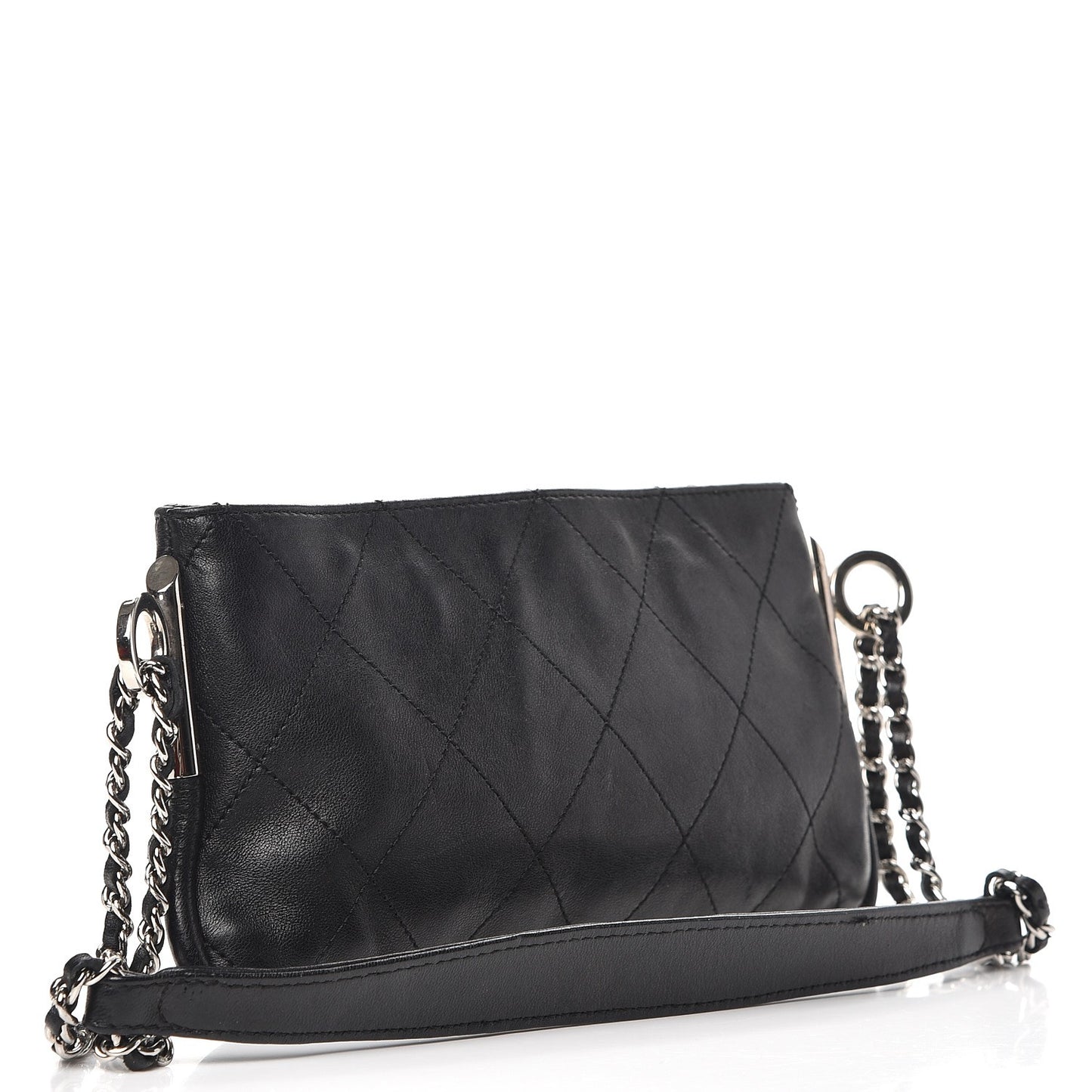 Lambskin Ultimate Soft Pochette Black