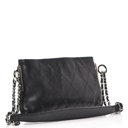 Chanel Lambskin Ultimate Soft Pochette Black 3 of 7