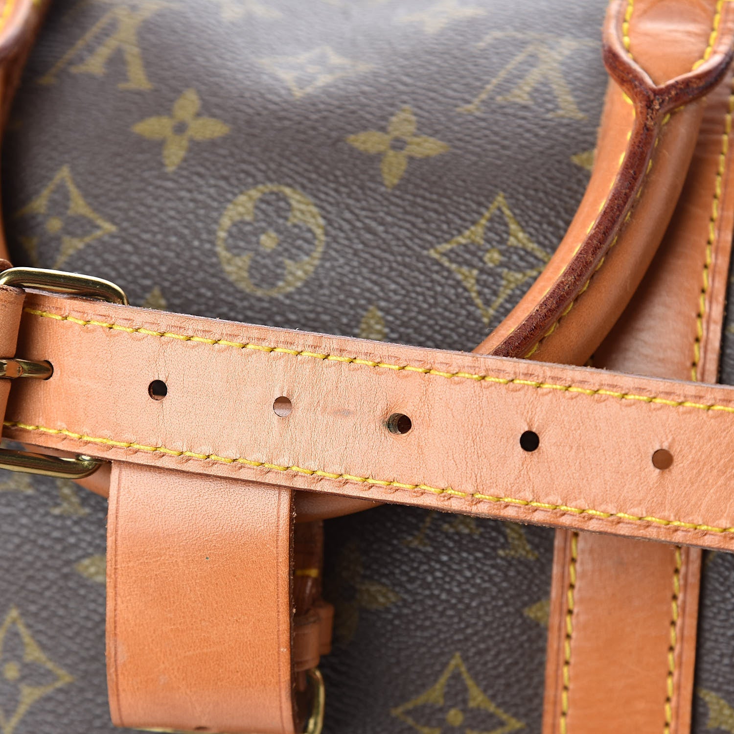 Louis Vuitton Monogram Keepall Bandouliere 50 17 of 17