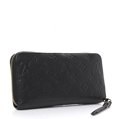 Louis Vuitton Empreinte Zippy Wallet Black 3 of 9