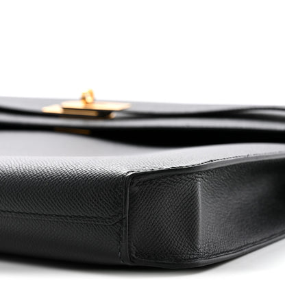 Hermes Epsom Kelly Depeches 36 Black 10 of 11