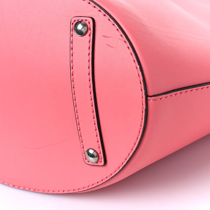 Burberry Supple Calfskin Medium Bucket Coral Pink 8 of 8