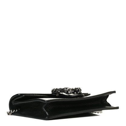 Gucci Calfskin Super Mini Dionysus Shoulder Bag Black 3 of 7