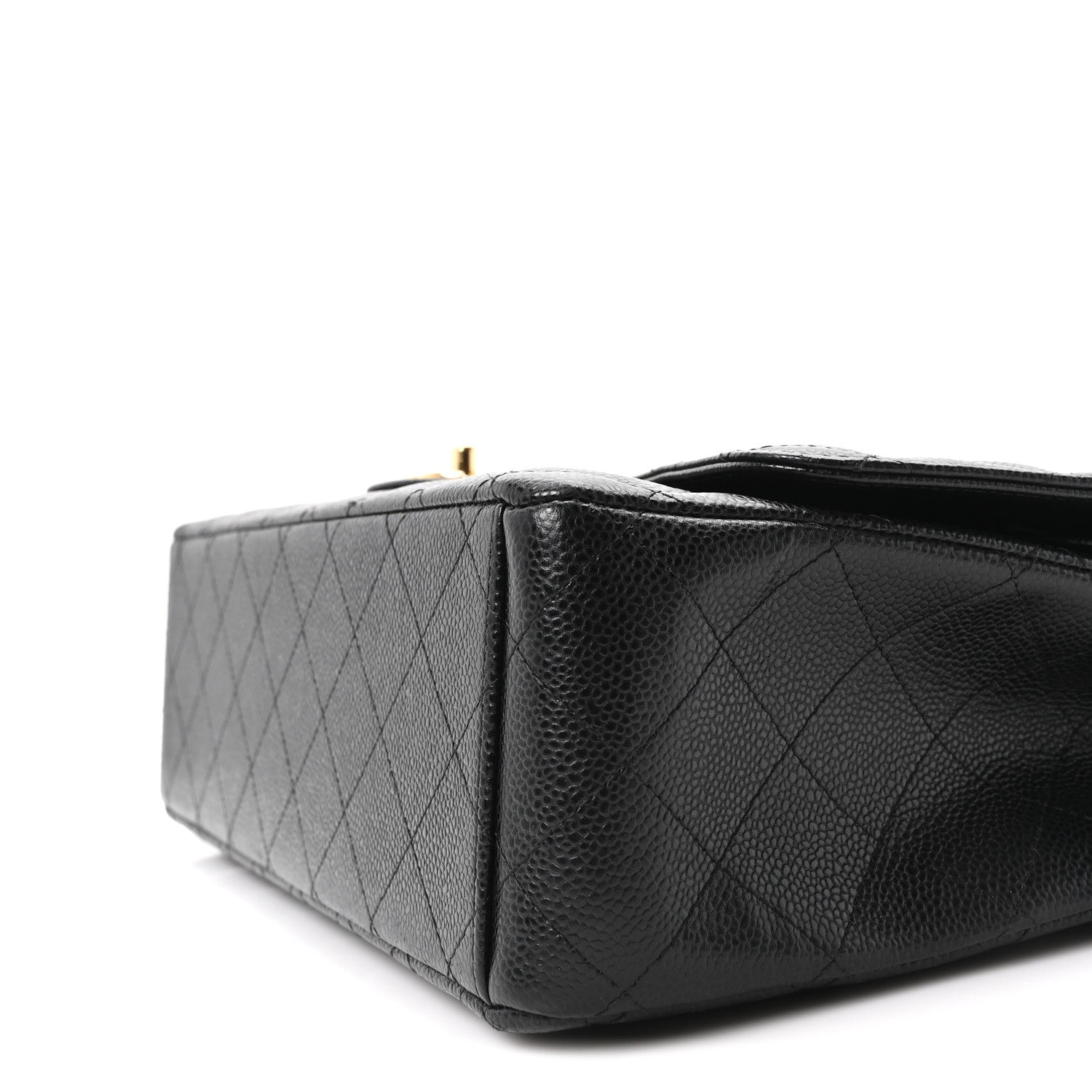 Chanel Caviar Quilted Maxi Double Flap Black 10 of 11