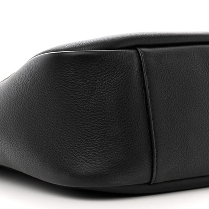 Saint Laurent Smooth Calfskin Large Le 5 A 7 Soft Hobo Black 8 of 10