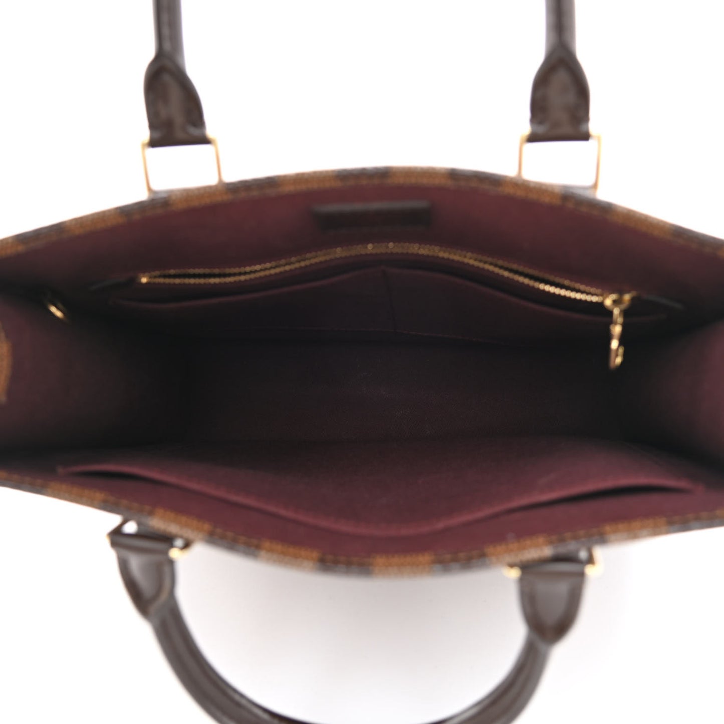 Damier Ebene Sac Plat PM