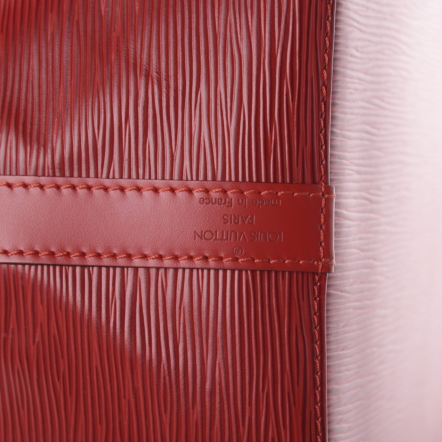 Louis Vuitton Epi Petit Noe Castillan Red 7 of 8