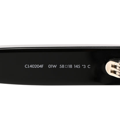 Celine Acetate Cat Eye Sunglasses CL401491 Black 5 of 7