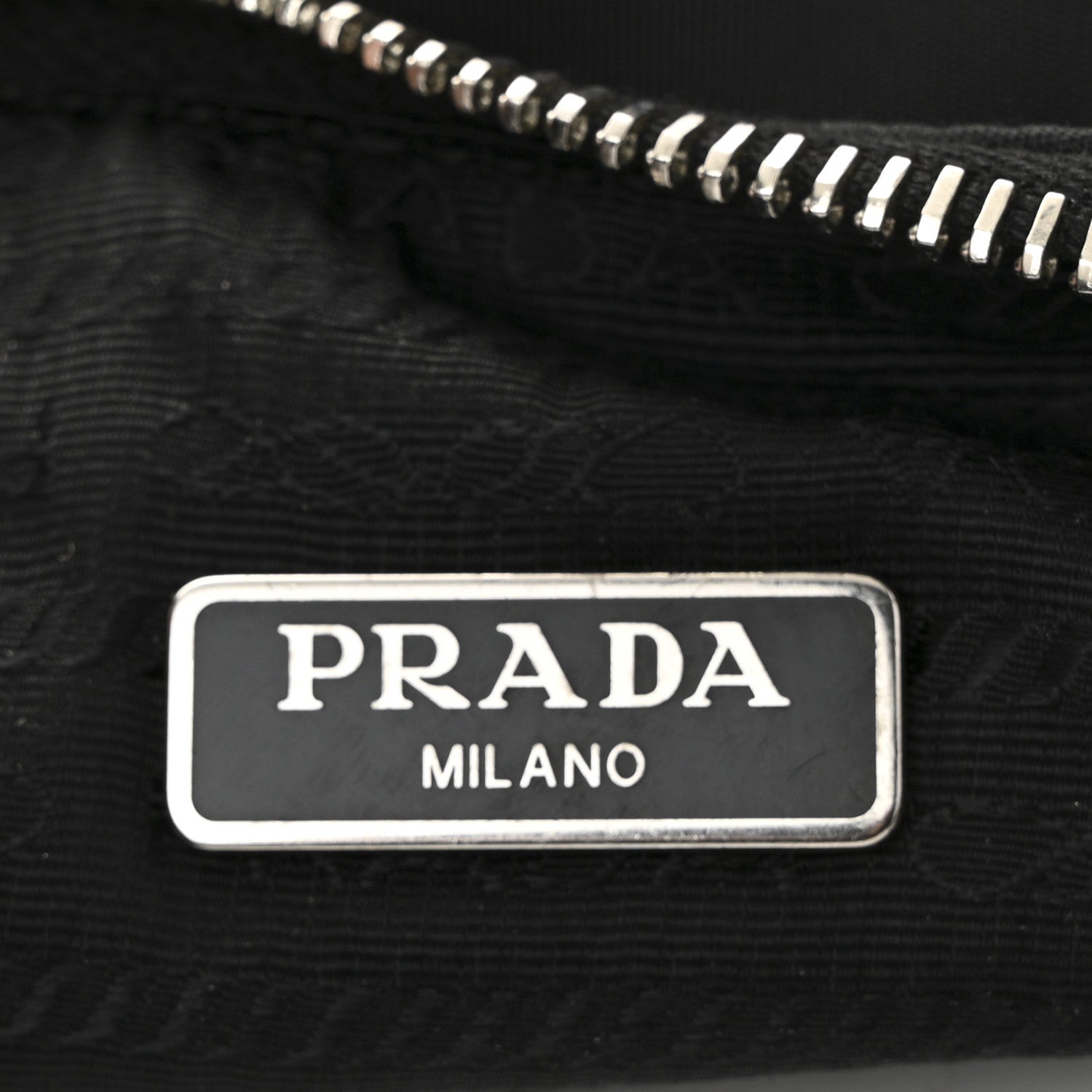 Prada Nylon Re-Edition 2005 Shoulder Bag Black 6 of 13