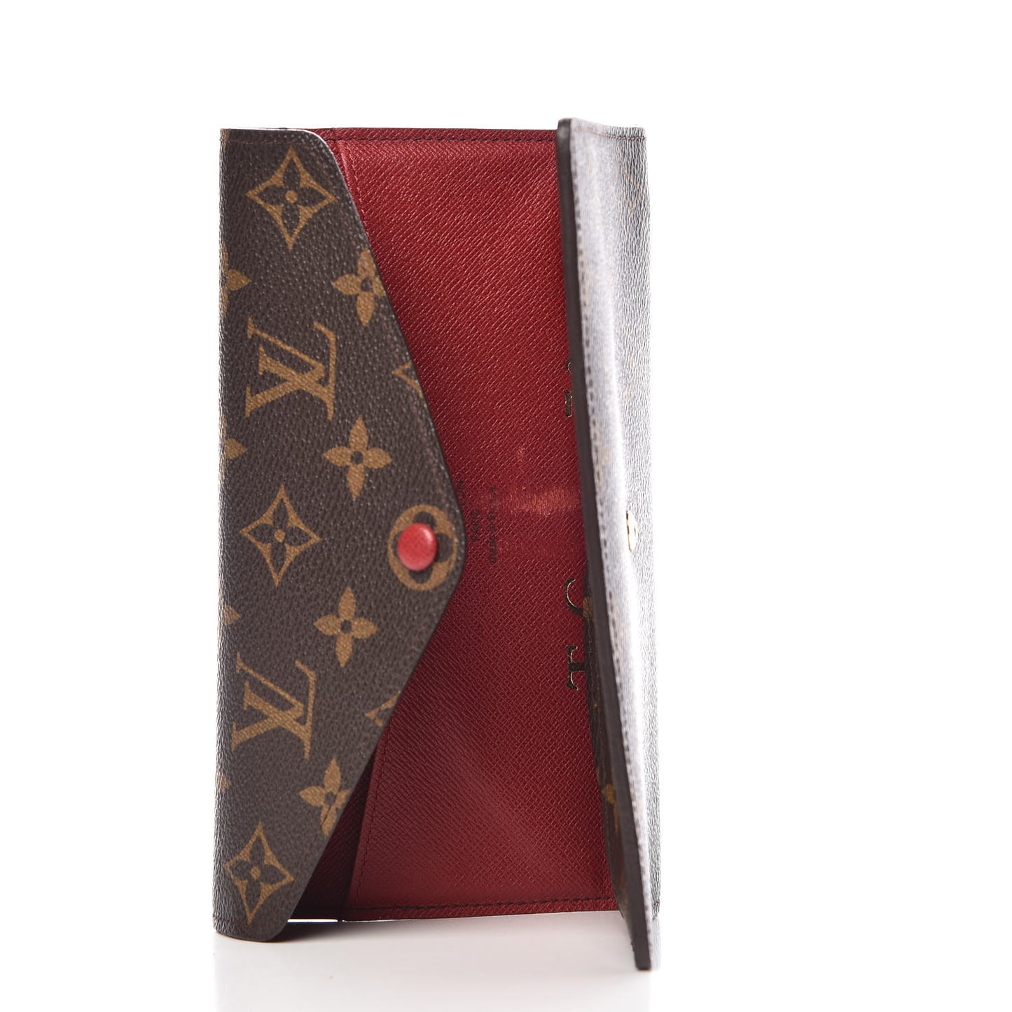 Monogram Josephine Wallet Red