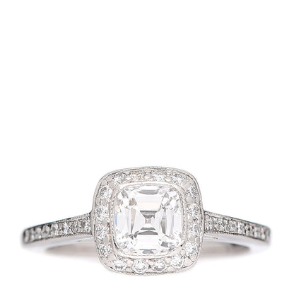 Tiffany Platinum Diamond .79ct Legacy Engagement Ring 47 4.25 1 of 7