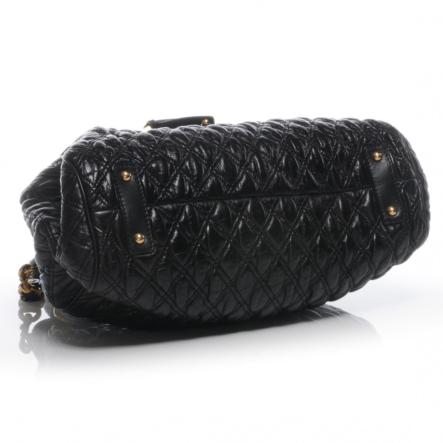 Elastic Quilted Stam Black
