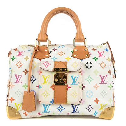 Louis Vuitton Monogram Multicolor Speedy 30 White 1 of 7