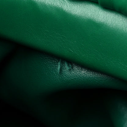 Bottega Veneta Calfskin The Pouch Chain Racing Green 9 of 10