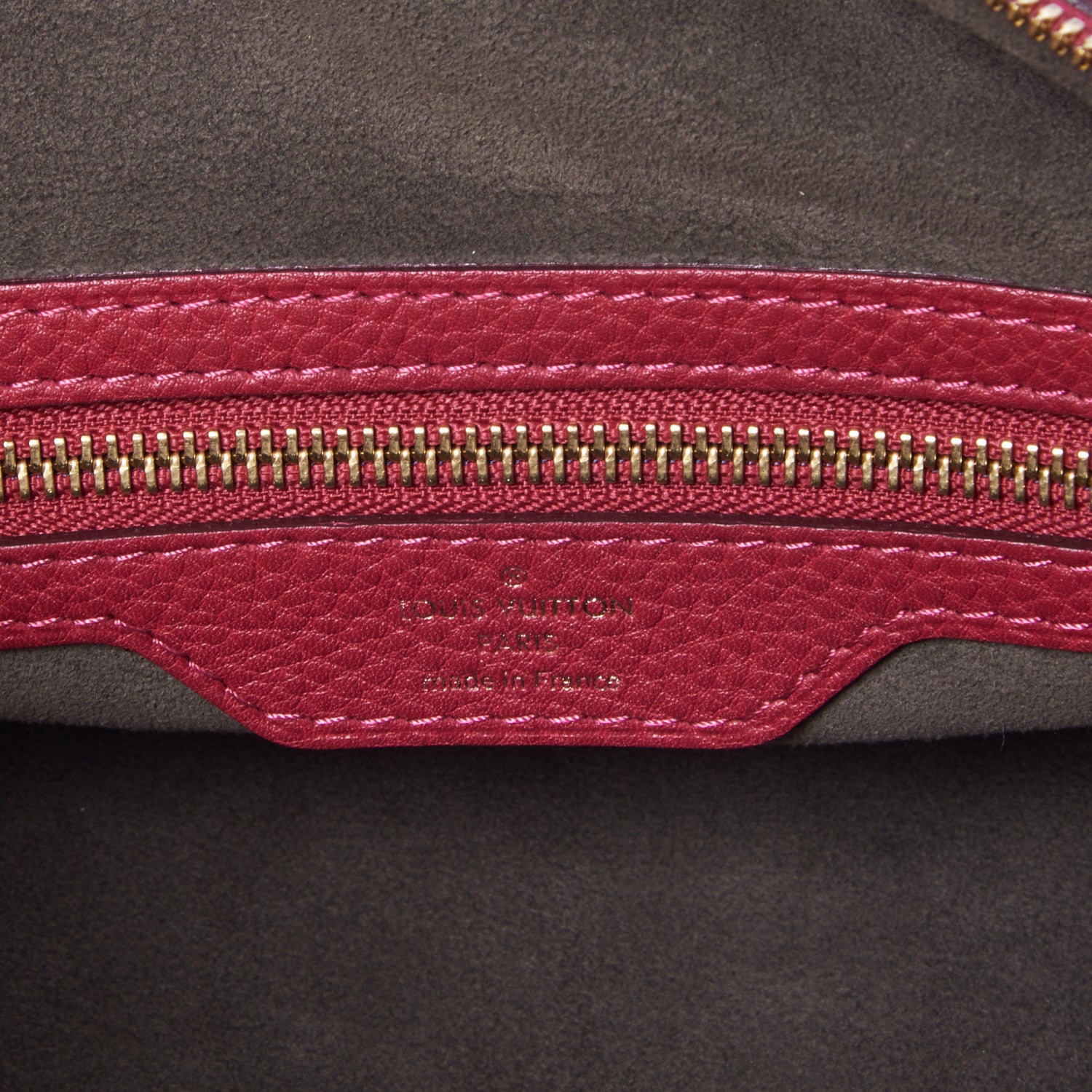 Louis Vuitton Mahina Galatea PM Grenat 9 of 9