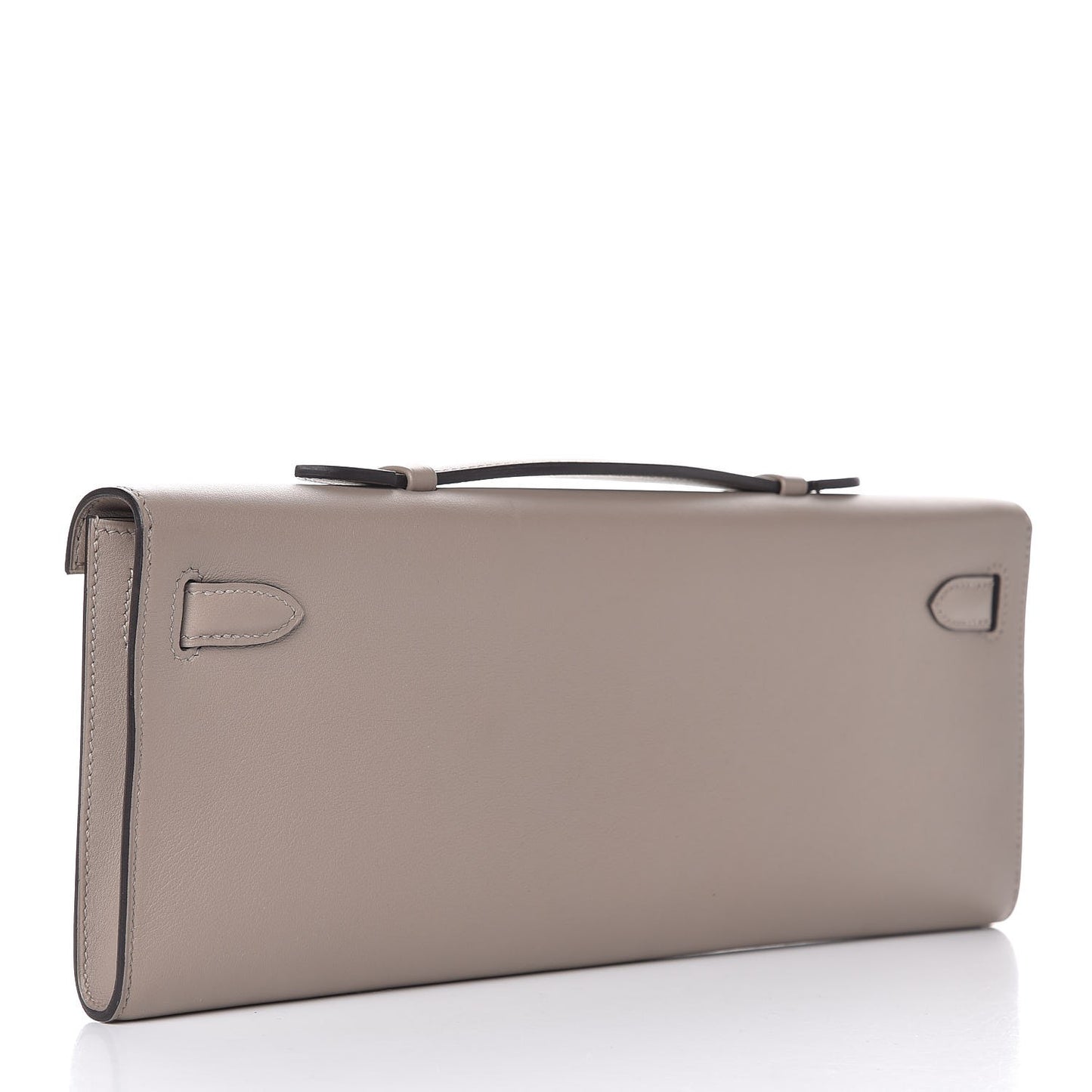 Swift Kelly Cut Clutch Pochette Gris Asphalt