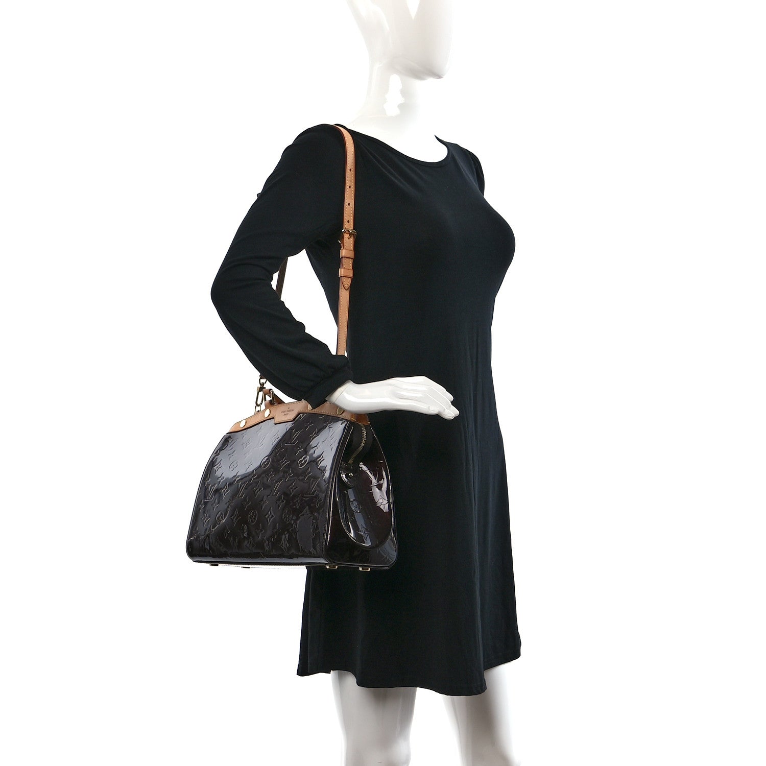Louis Vuitton Vernis Brea MM Amarante 2 of 11