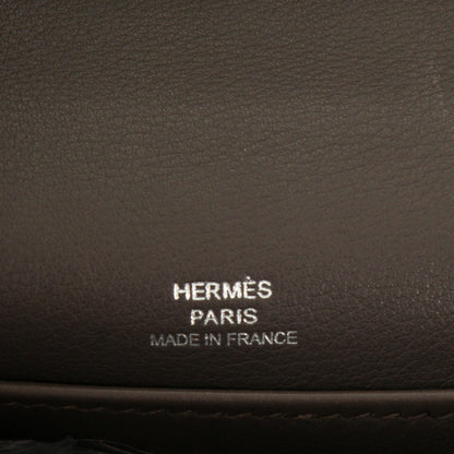 Hermes Swift Kelly Pochette Clutch Etain 17 of 18