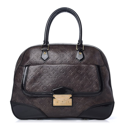 Louis Vuitton Monogram Embossed Cuir Alizee Gris 1 of 9