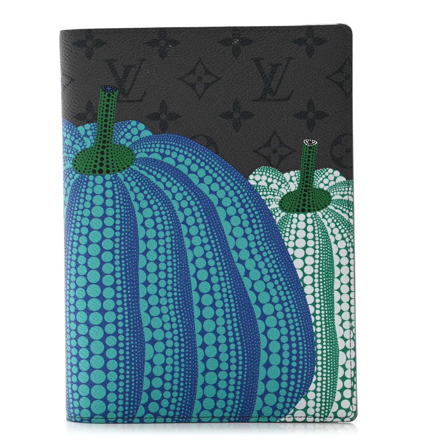 LV X YK Monogram Eclipse Reverse Pumpkin Notebook Cover Multicolor