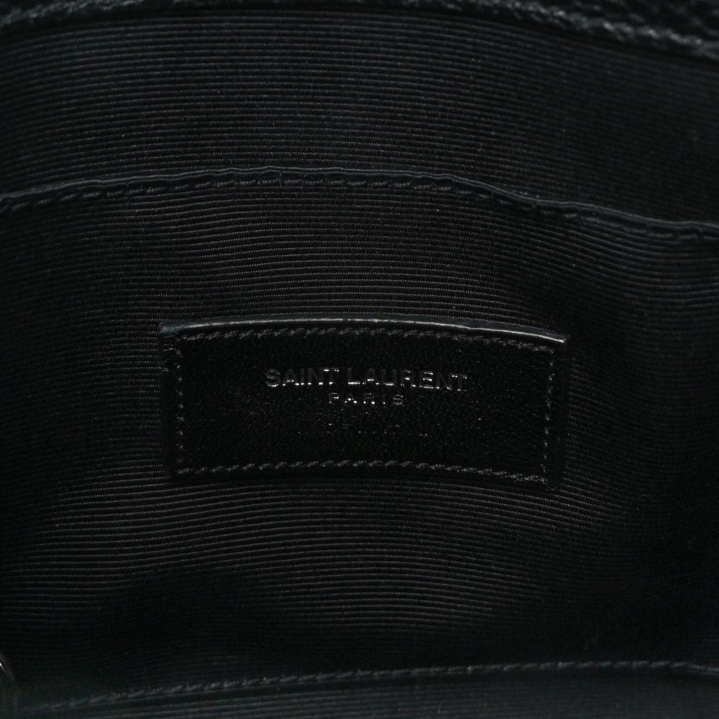 Grained Calfskin Baby Sac De Jour Black