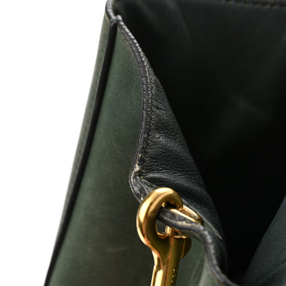 Celine Natural Calfskin Seau Sangle Bucket Green 10 of 10