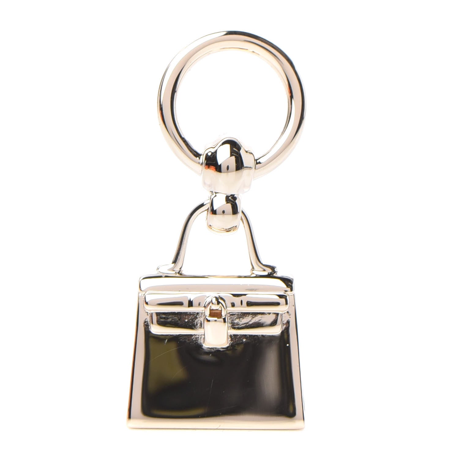 Hermes Permabrass Mini Kelly Twilly Ring 1 of 4