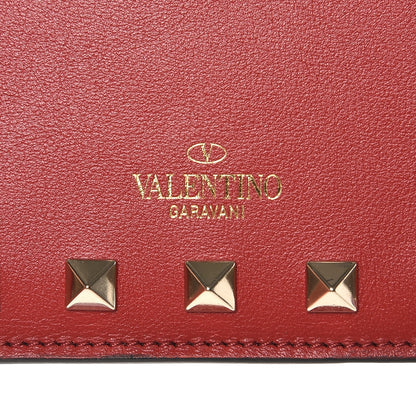 Valentino Garavani Calfskin Rockstud iPhone 7 Plus Chain Case Red 6 of 6