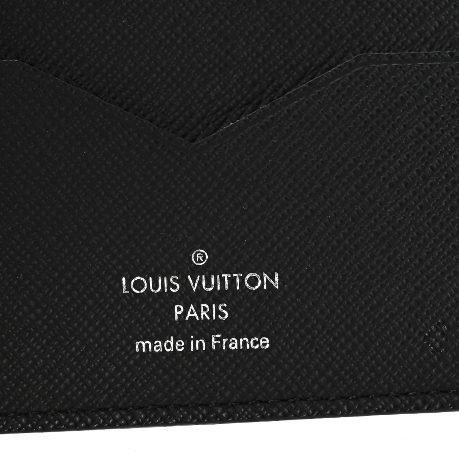 Louis Vuitton Taiga Pince Wallet Black 6 of 8