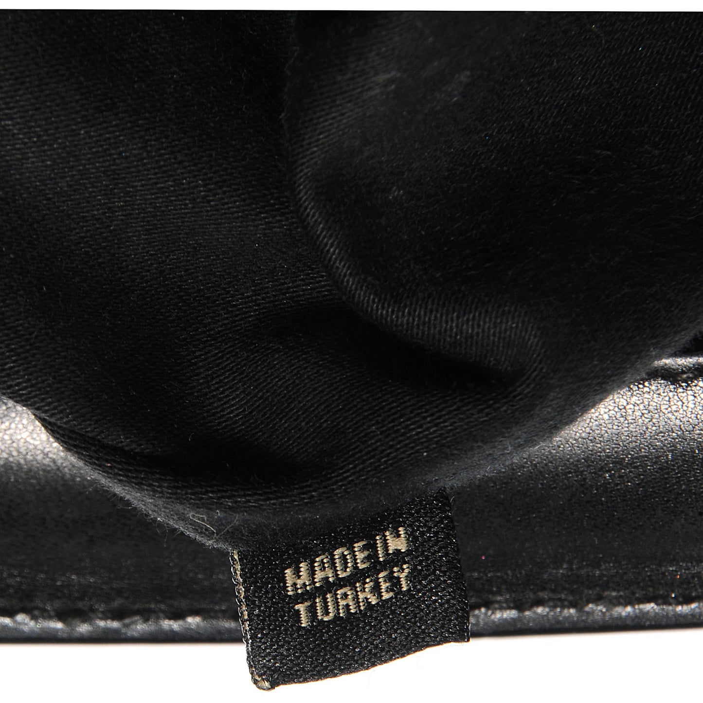 Nappa Matelasse Coffer Frame Tote Black