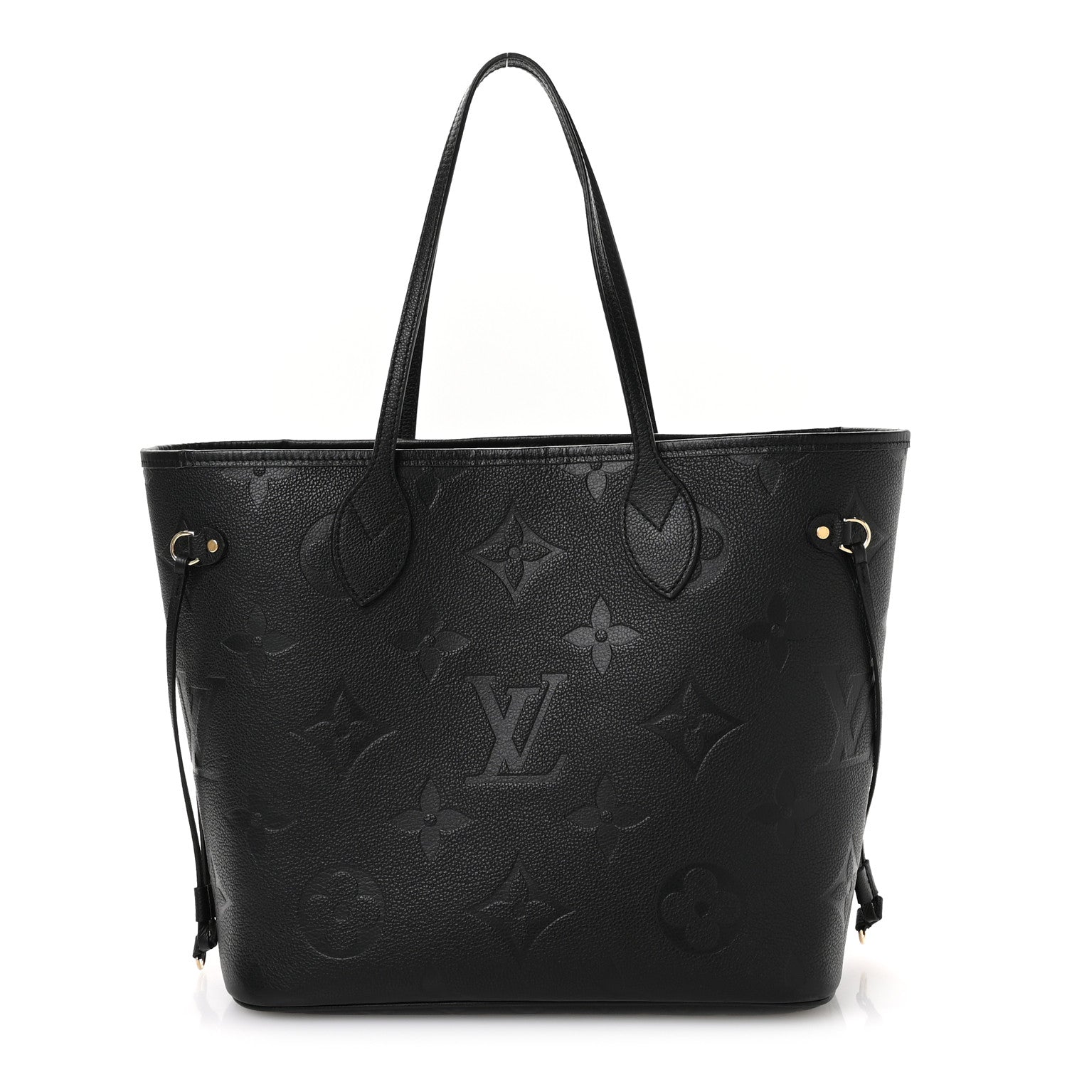 Louis Vuitton Empreinte Monogram Giant Neverfull MM Black 1 of 11