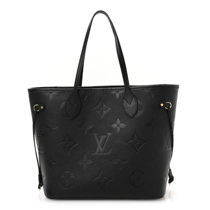 Louis Vuitton Empreinte Monogram Giant Neverfull MM Black 1 of 11