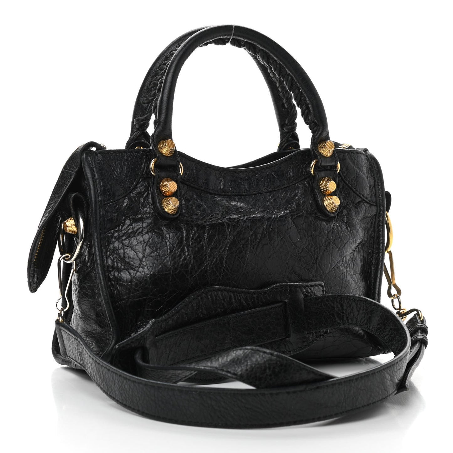 Agneau Giant 12 Gold Hardware Mini City Black