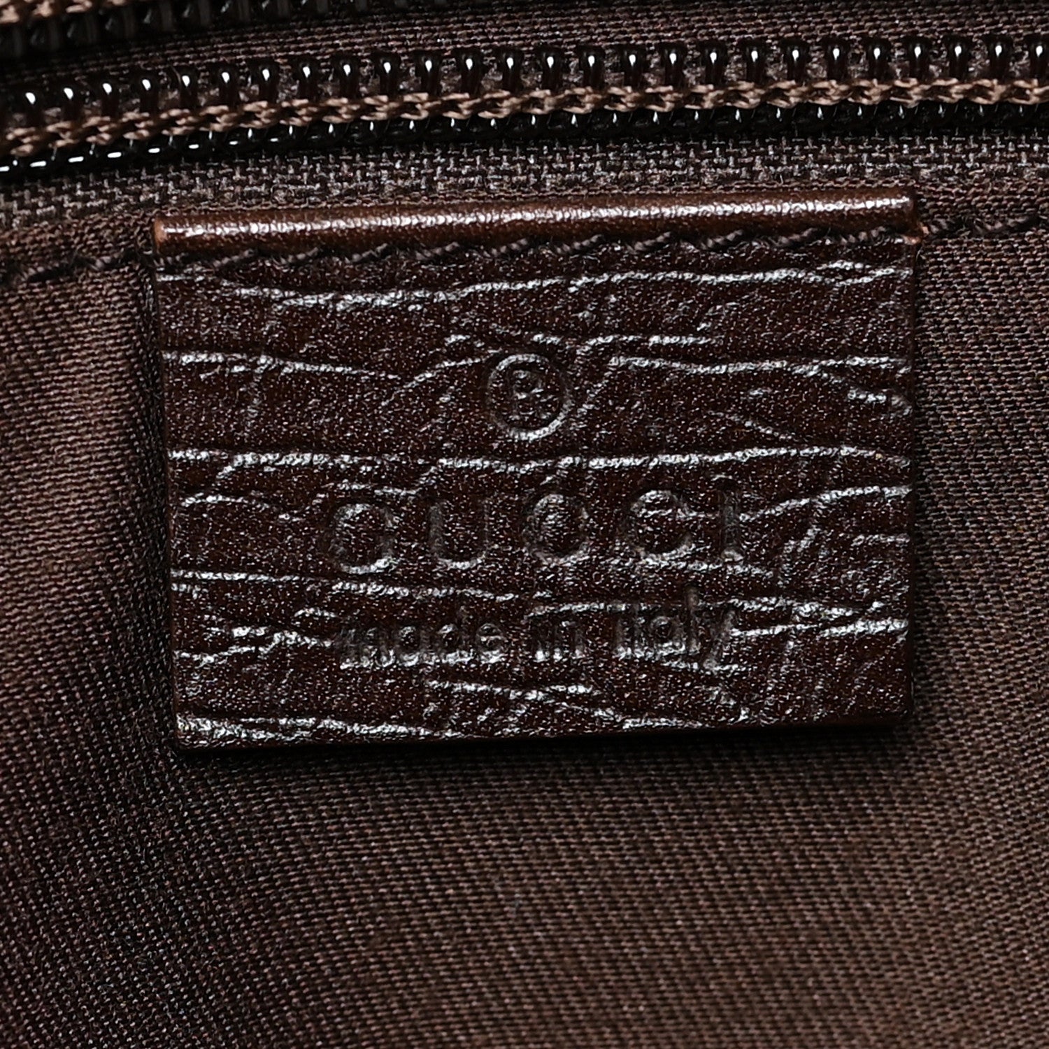 Gucci GG Plus Monogram Vertical Tote Dark Brown 5 of 9