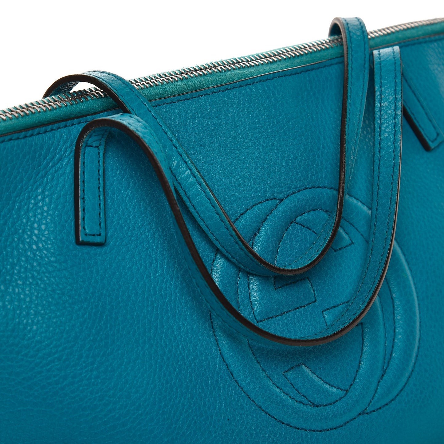 Cellarius Calfskin Children's Soho Shoulder Bag Deep Cobalt