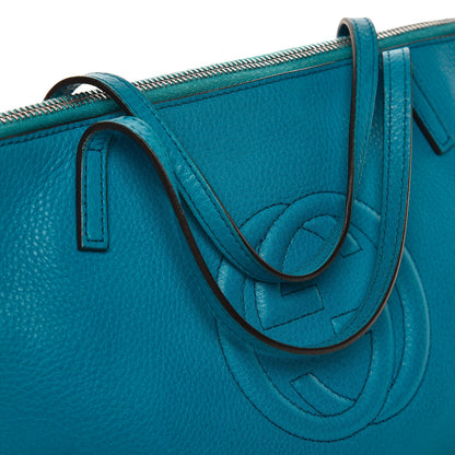 Gucci Cellarius Calfskin Children's Soho Shoulder Bag Deep Cobalt 12 of 12