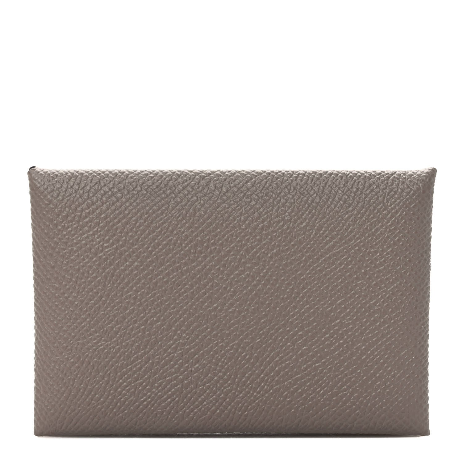 Hermes Epsom Calvi Card Case Gris Asphalt 1 of 7