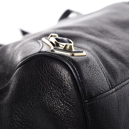 Balenciaga Chevre Gold Metallic Edge Hardware Velo Black 10 of 20