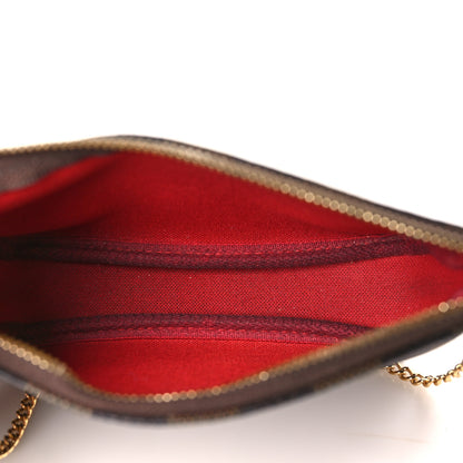Louis Vuitton Damier Ebene Mini Pochette Accessories 5 of 8